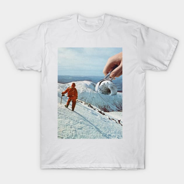 Ice Cream Mountain - Cookies & Cream T-Shirt by Vertigo Artography